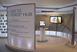 Friends Provident Hub Screen
